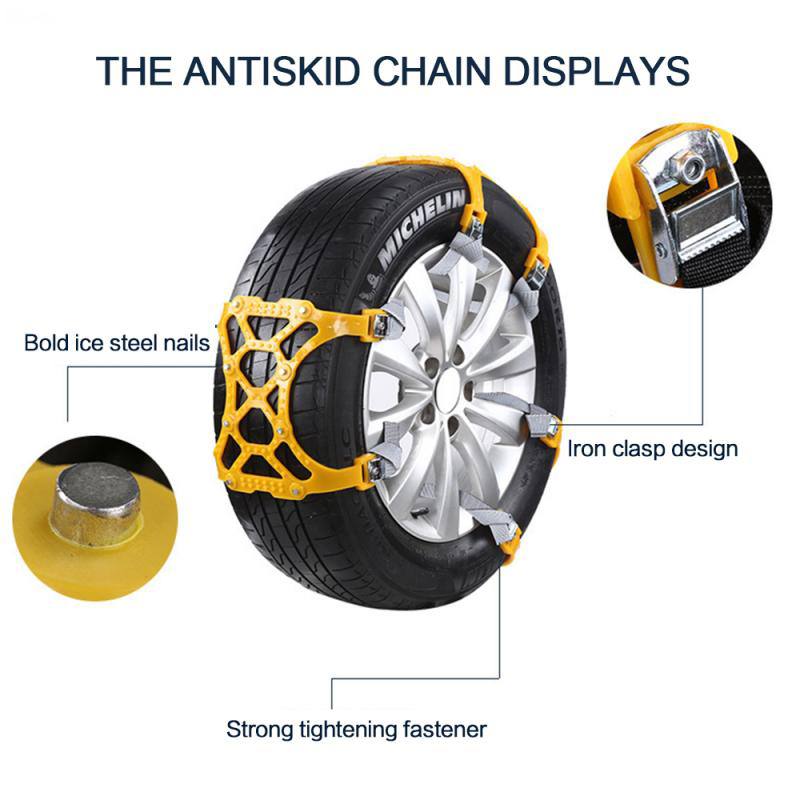 Universal Slip-Stopper Car Chains