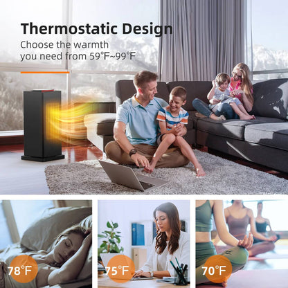 Ceramic Tower Space Heater