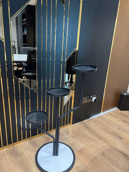 3-Tiered Metal Planter Stand