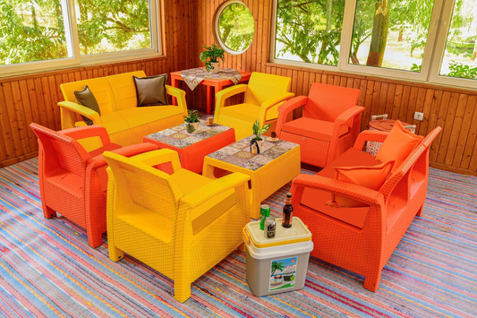 Modern Garden Seating Set